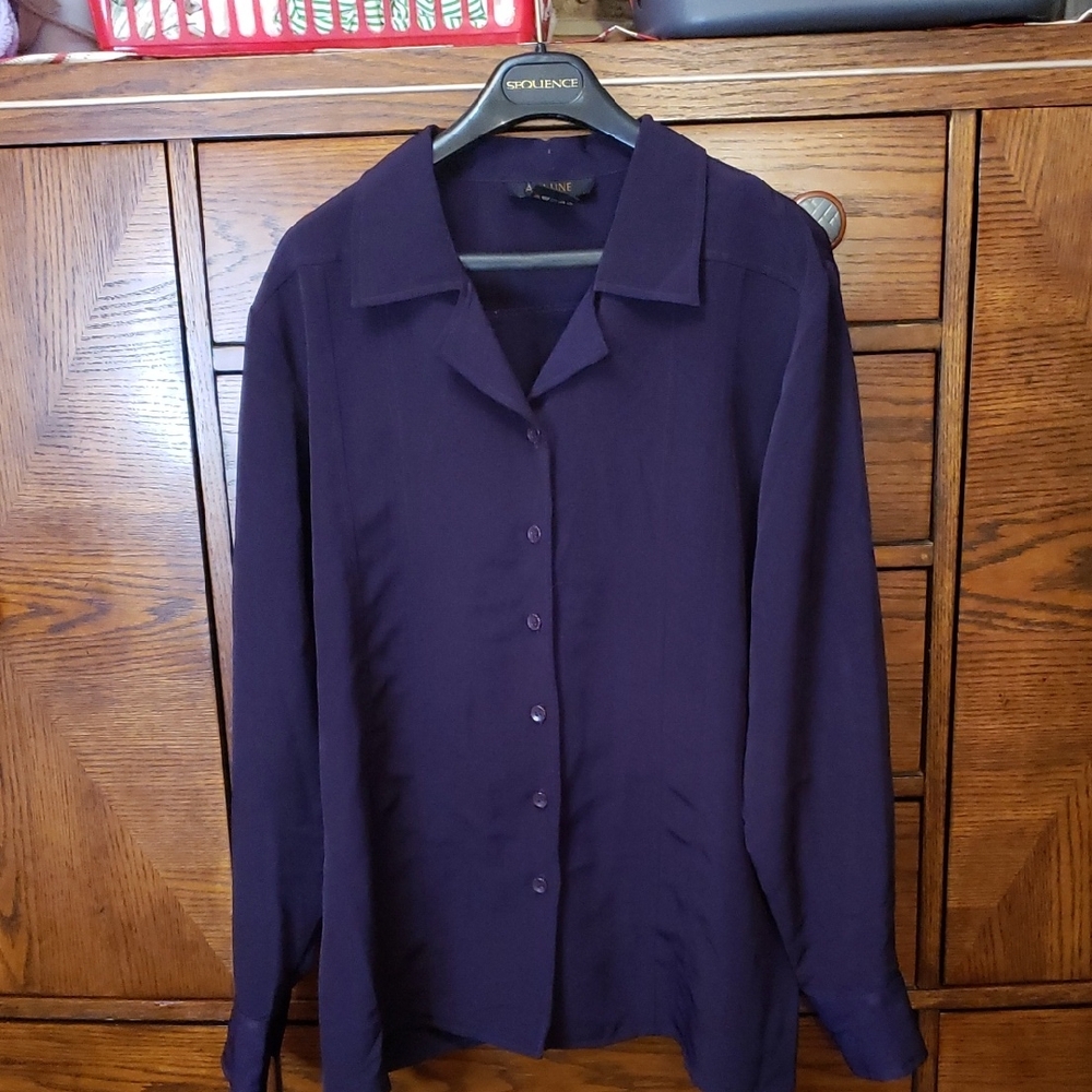 A La Une Women's Purple Blouse